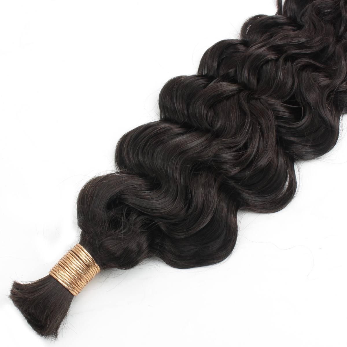 ✨ Beach Wave Bulk Human Hair Extensions – Natural, Voluminous & Premium Quality 💎