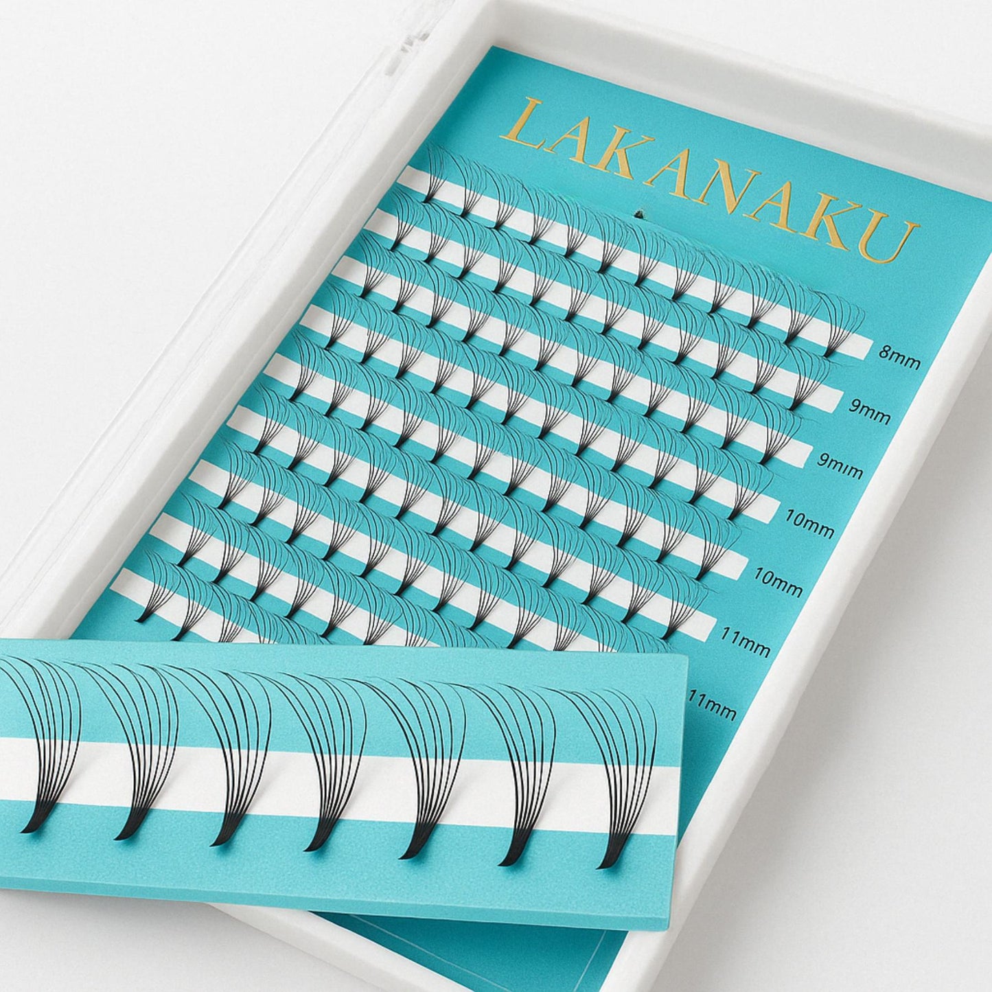 Pro Eyelash Extensions Box – Matte Cashmere Effect, Perfect Curl
