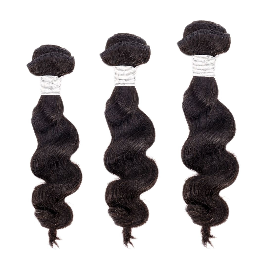Top-Quality Brazilian Loose Wave Hair Bundles – Perfect for Any Style