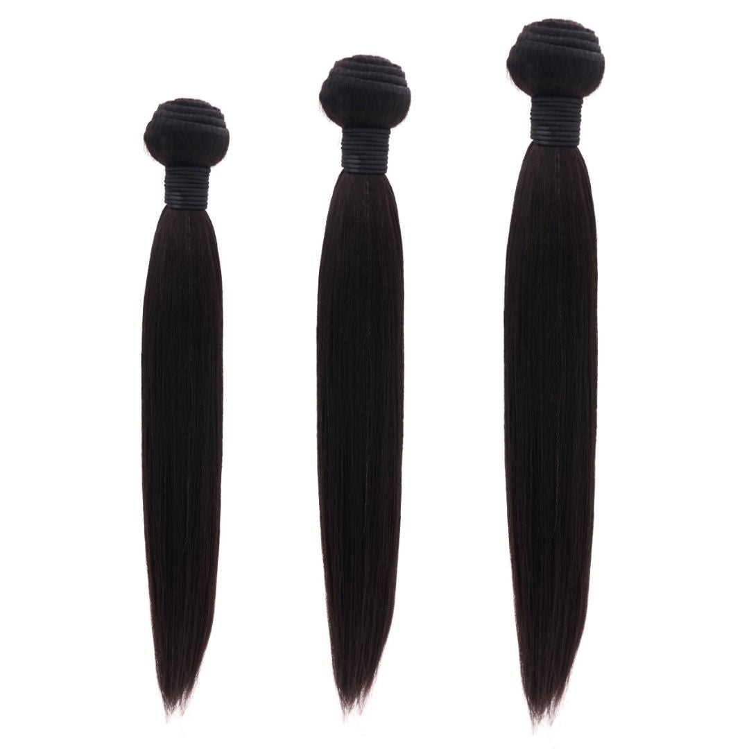 π Premium Brazilian Silky Straight Bundles β Shine, Softness & Style!
