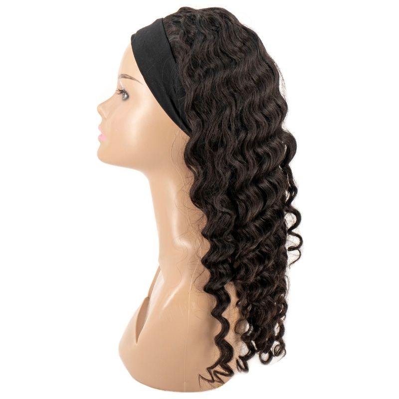 Gorgeous Deep Wave Headband Wig – Instant Style, Zero Hassle