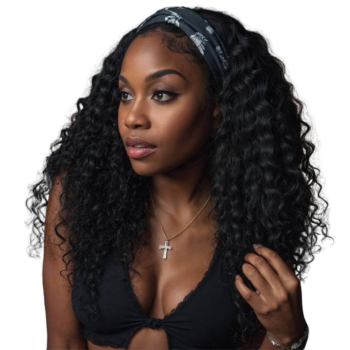 Gorgeous Deep Wave Headband Wig – Instant Style, Zero Hassle