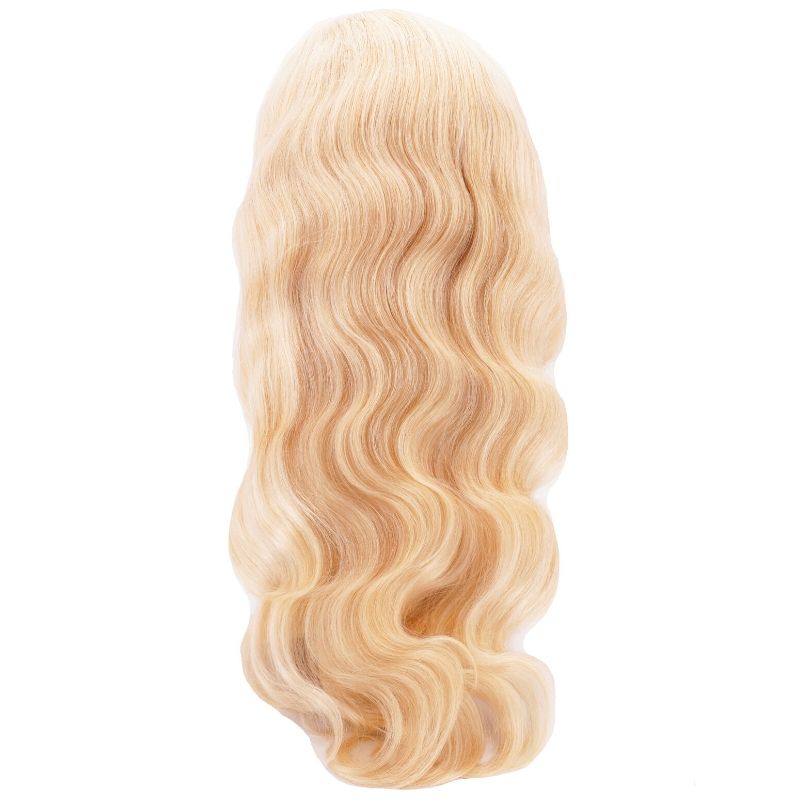 ✨ Blonde Body Wave 13x4 Transparent Lace Front Wig – Premium Brazilian Hair 💎