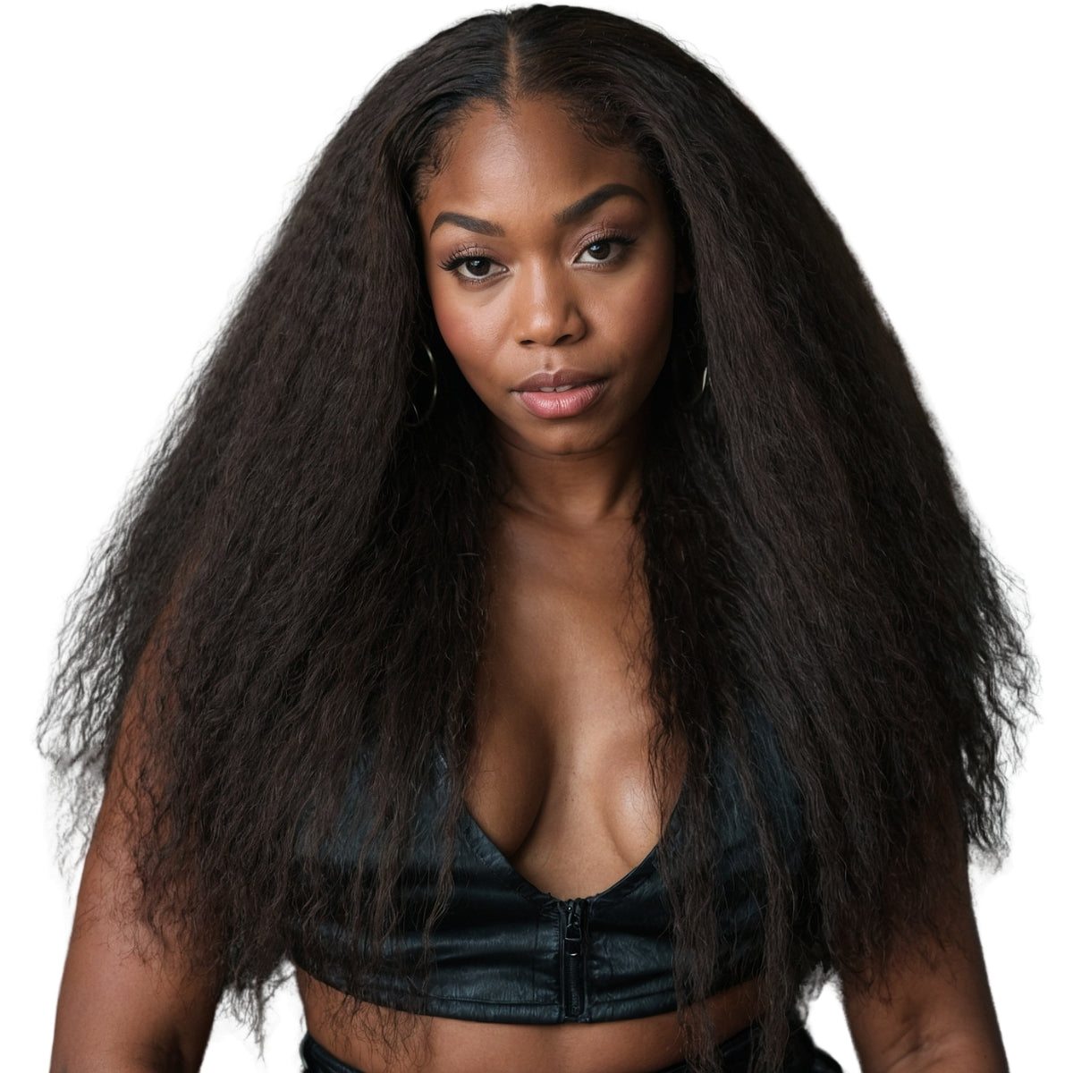 π Brazilian Kinky Straight U-Part Wig β Sleek, Natural & Effortless Glam β¨