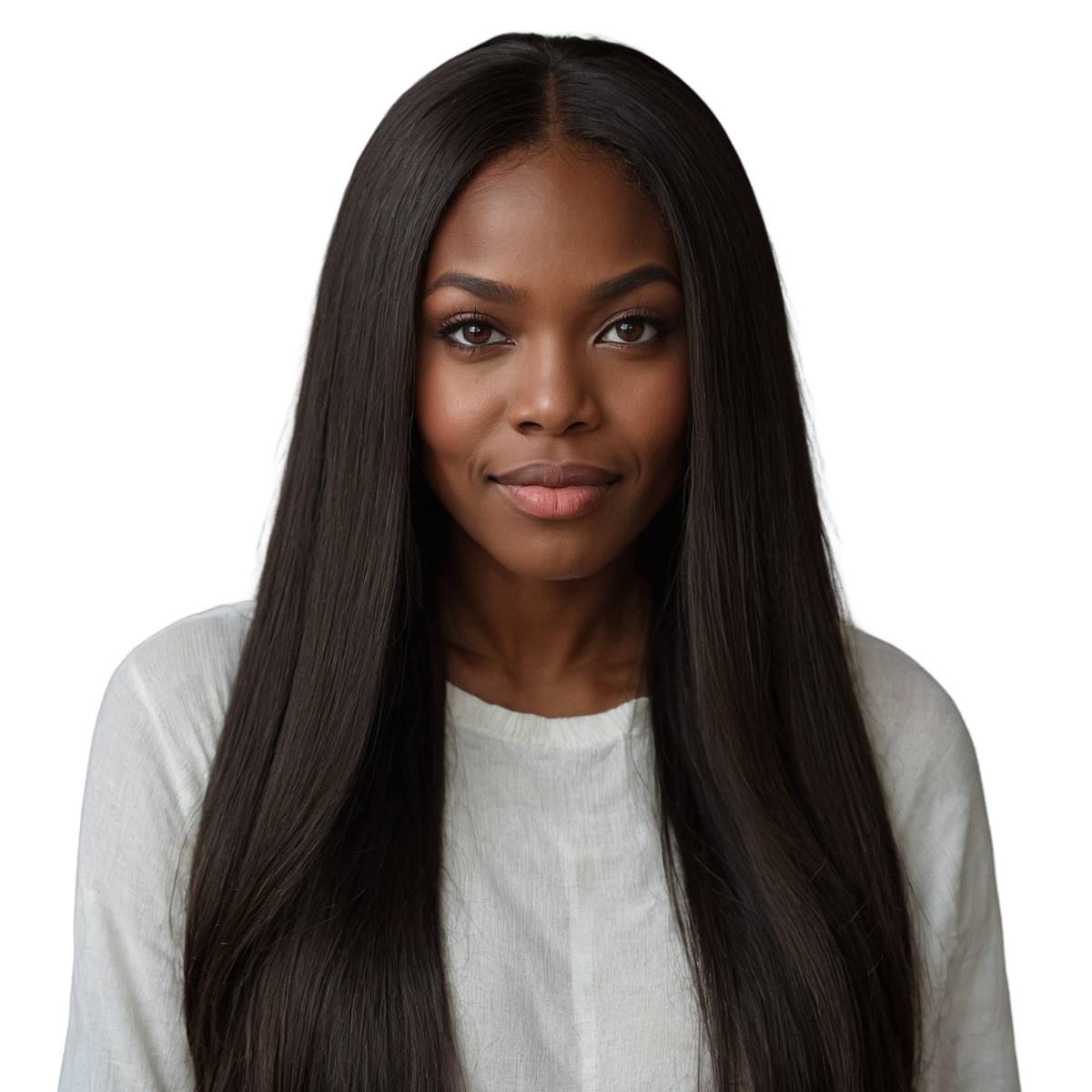 Luxury Straight Full Lace Wig – Flawless, Lightweight & Natural