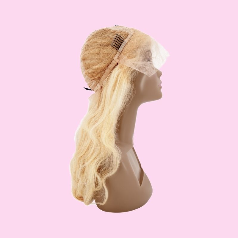 ✨ Blonde Body Wave 13x4 Transparent Lace Front Wig – Premium Brazilian Hair 💎