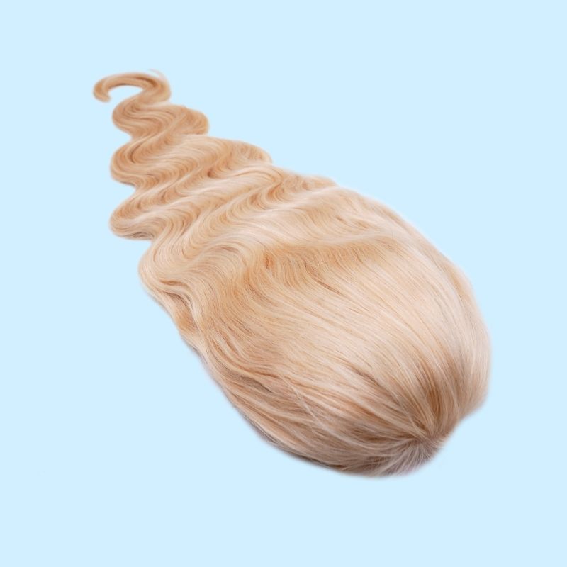 ✨ Blonde Body Wave 13x4 Transparent Lace Front Wig – Premium Brazilian Hair 💎