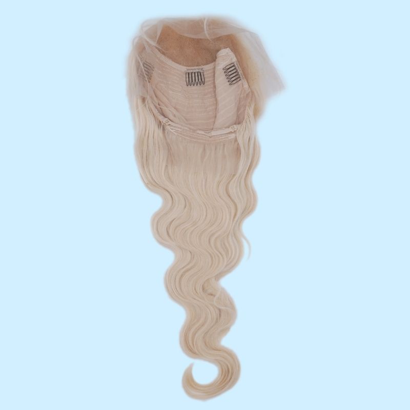 ✨ Blonde Body Wave 13x4 Transparent Lace Front Wig – Premium Brazilian Hair 💎