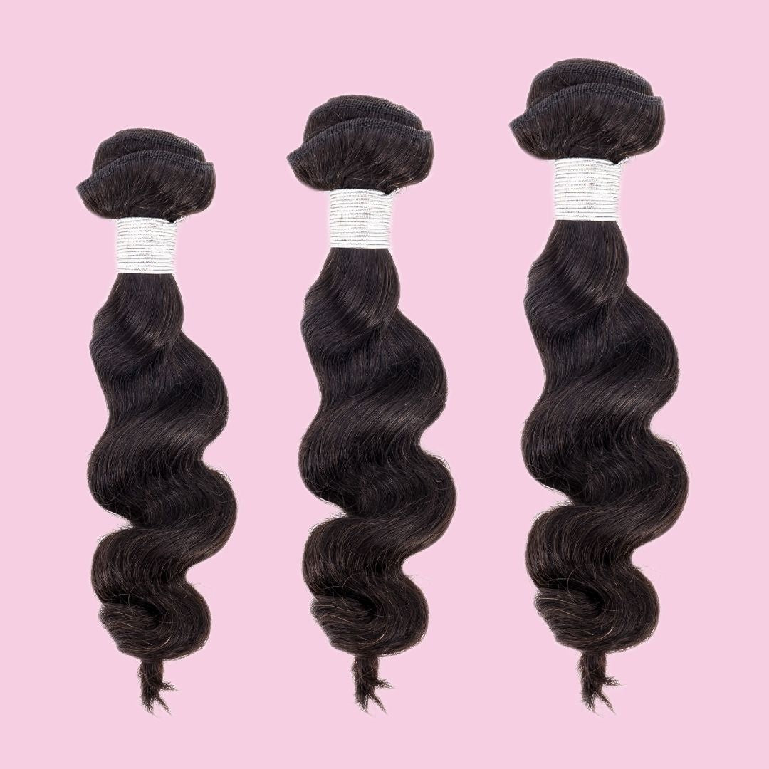 Top-Quality Brazilian Loose Wave Hair Bundles – Perfect for Any Style