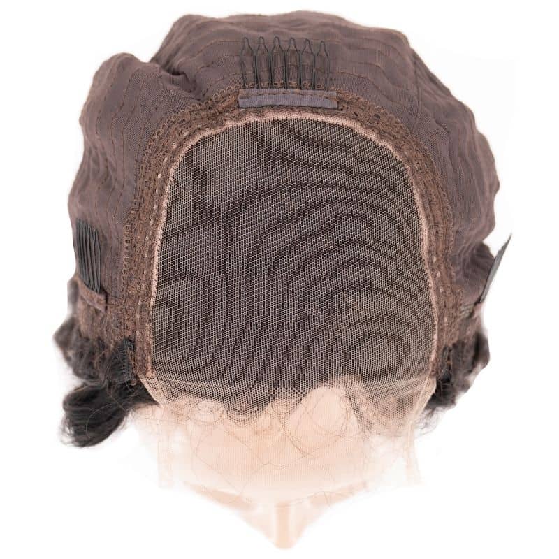 ✨ Deep Wave 4x4 Transparent Closure Wig – Natural Look, Full Volume & Easy Styling ✨