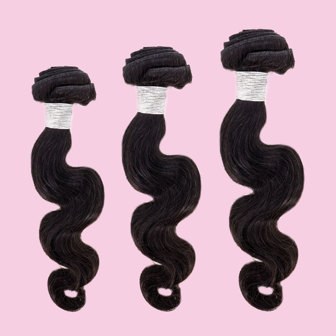 Brazilian Body Wave Bundle Deals – 100% Human Hair Extensions