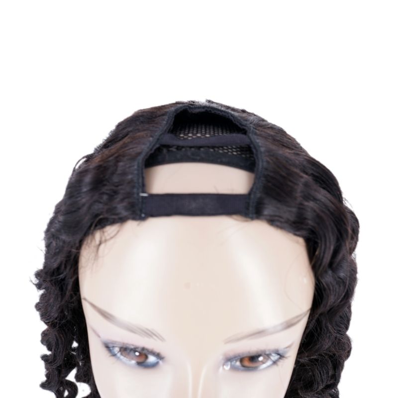 ✨ Brazilian Deep Wave U-Part Wig – Voluminous, Natural & Premium Hair 💖