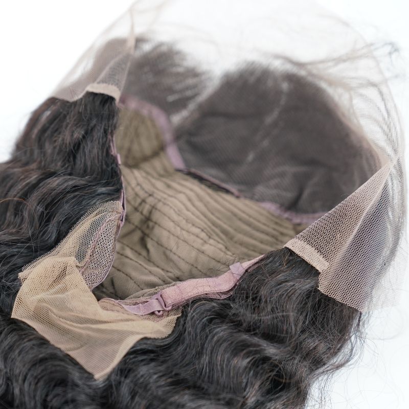 ✨ Deep Wave 13x4 Transparent Lace Front Wig – Premium Brazilian Hair, Natural Hairline 💖