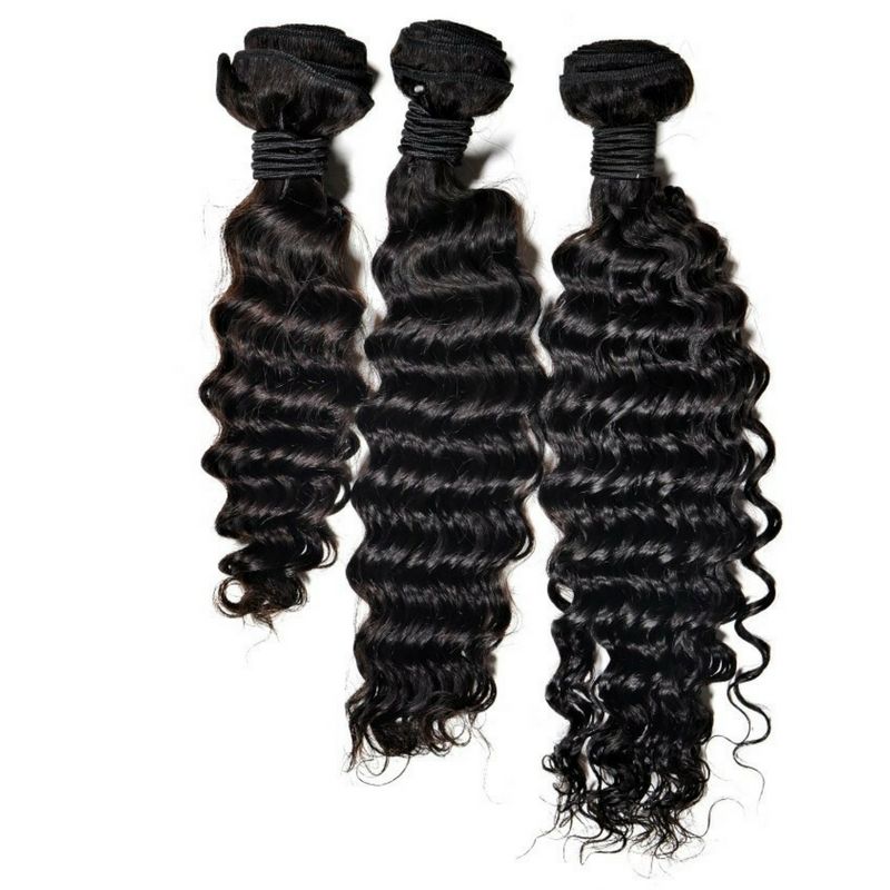 Brazilian Deep Wave Bundle Set – Soft, Bouncy & Full Texture