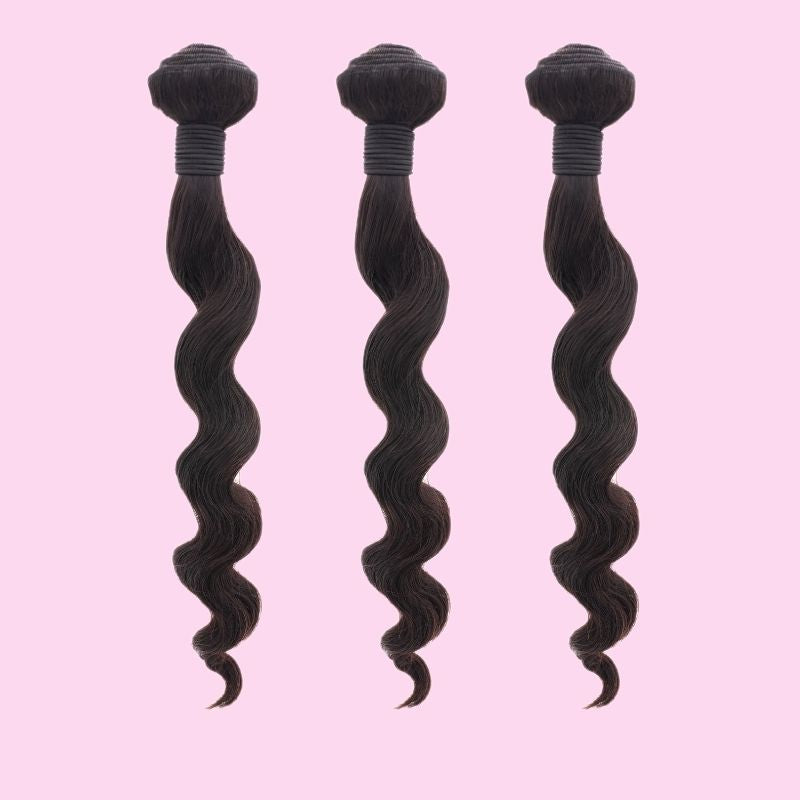 Top-Quality Brazilian Loose Wave Hair Bundles – Perfect for Any Style