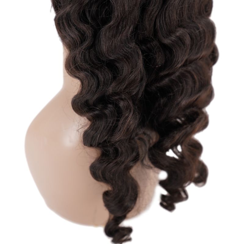 ✨ Loose Wave 13x4 Transparent Lace Front Wig – Premium Brazilian Hair, Natural Look 💖