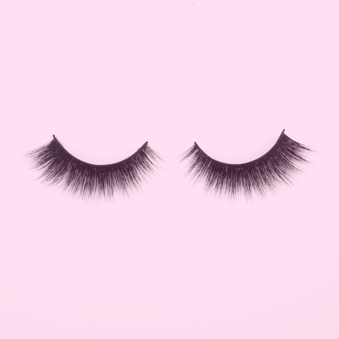 ✨ Violet 3D Mink Lashes – Fluffy, Lightweight & Reusable Luxury Lashes 👁️💜