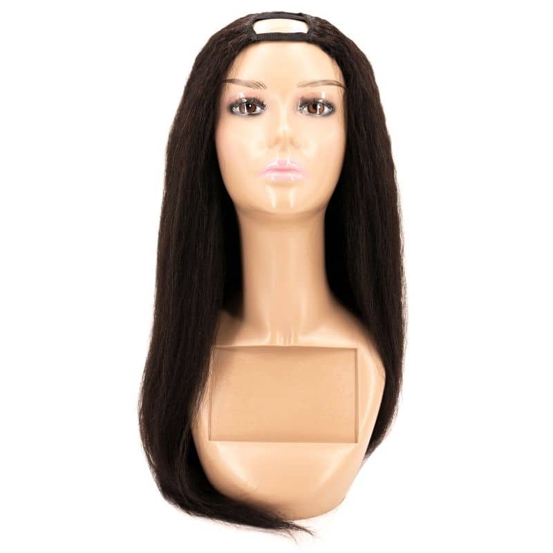 π Brazilian Kinky Straight U-Part Wig β Sleek, Natural & Effortless Glam β¨