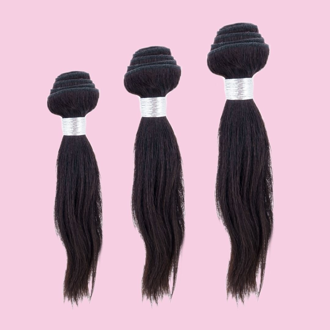 π Premium Brazilian Silky Straight Bundles β Shine, Softness & Style!