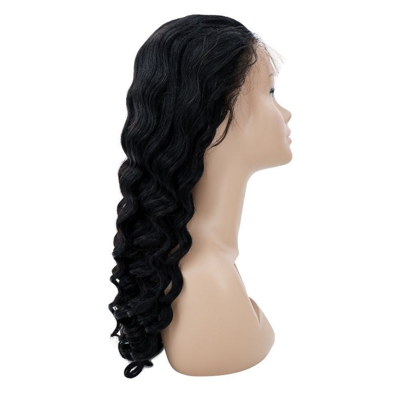 ✨ Loose Wave 13x4 Transparent Lace Front Wig – Premium Brazilian Hair, Natural Look 💖