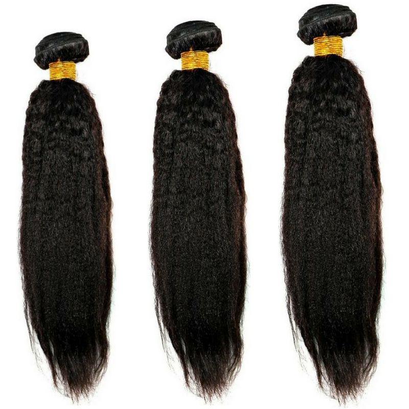 Kinky Straight Bundle Deals – 100% Human Hair Extensions