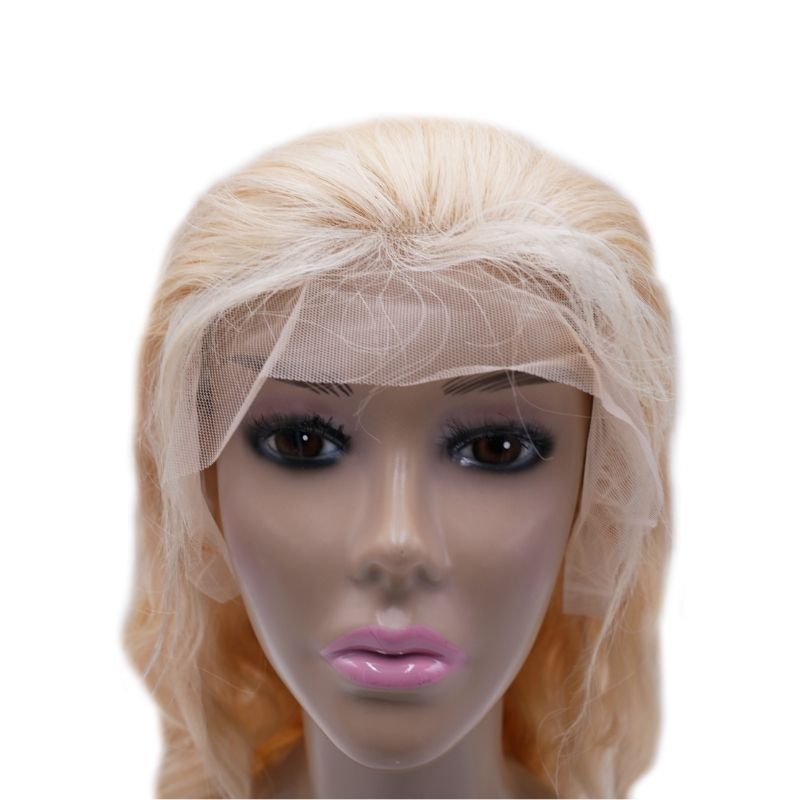 ✨ Blonde Body Wave 13x4 Transparent Lace Front Wig – Premium Brazilian Hair 💎