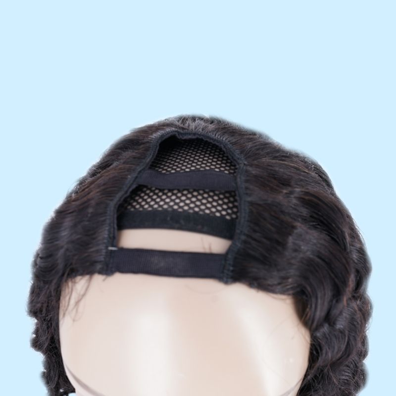 ✨ Brazilian Deep Wave U-Part Wig – Voluminous, Natural & Premium Hair 💖