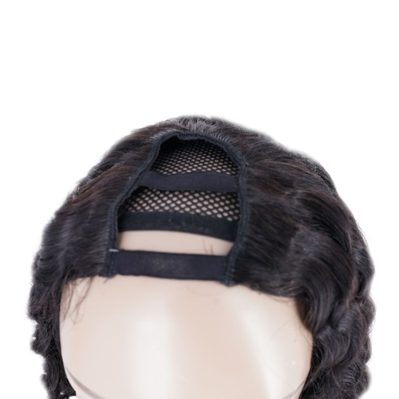 ✨ Brazilian Deep Wave U-Part Wig – Voluminous, Natural & Premium Hair 💖