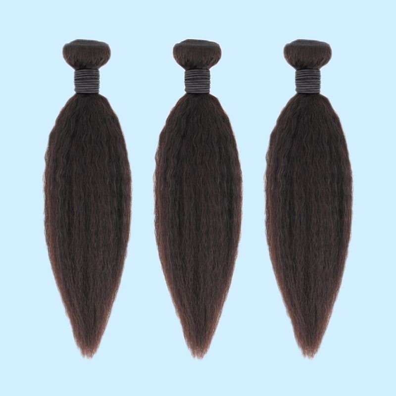 Kinky Straight Bundle Deals – 100% Human Hair Extensions