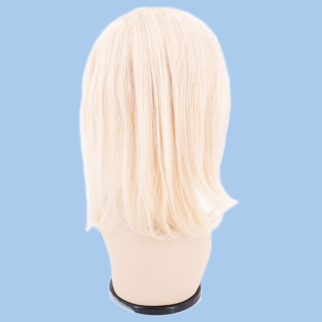 ✨ Blonde Straight Bob Wig – Premium Brazilian Hair, Sleek & Chic Look 💖