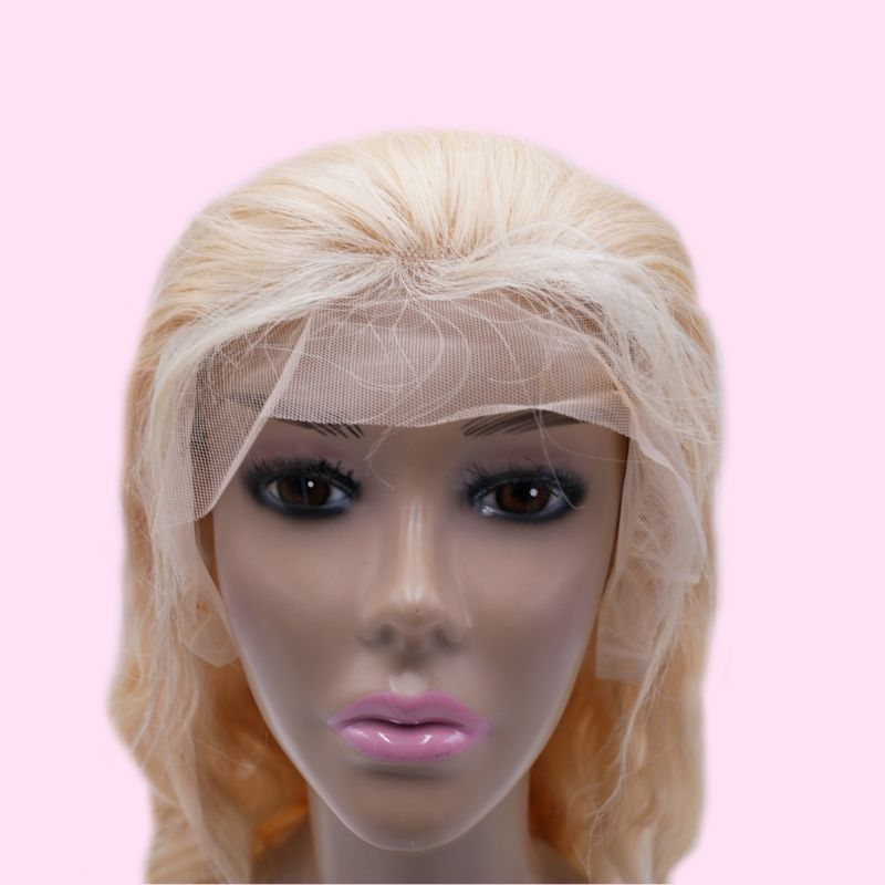 ✨ Blonde Body Wave 13x4 Transparent Lace Front Wig – Premium Brazilian Hair 💎