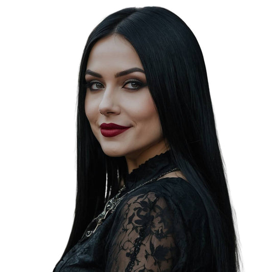 Seamless Clip-In Hair Extensions Jet Black – 100% Human Hair, Invisible & Lightweight