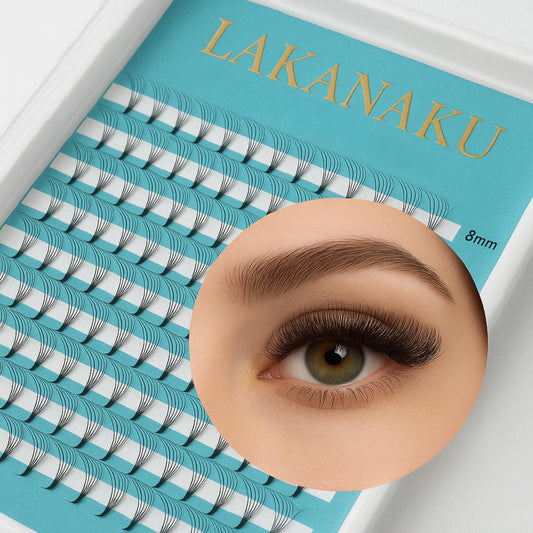 Pro Eyelash Extensions Box – Matte Cashmere Effect, Perfect Curl