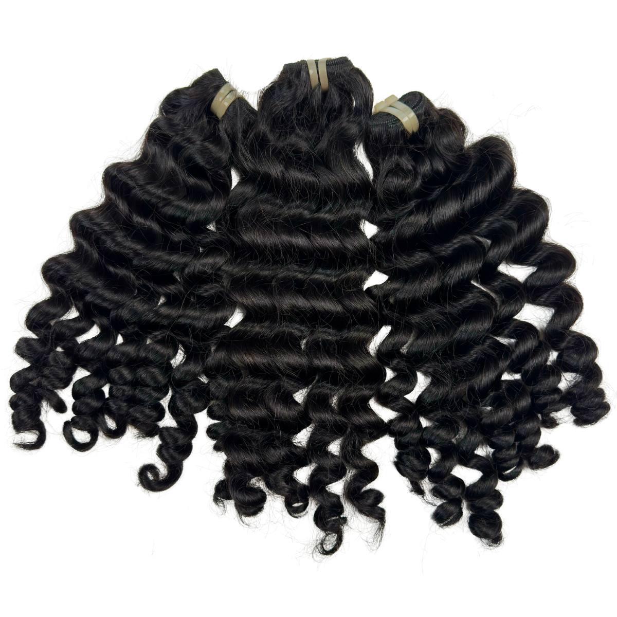 🌺 Premium Ripple Curly Vietnamese Bundles – Silky, Defined & Gorgeous