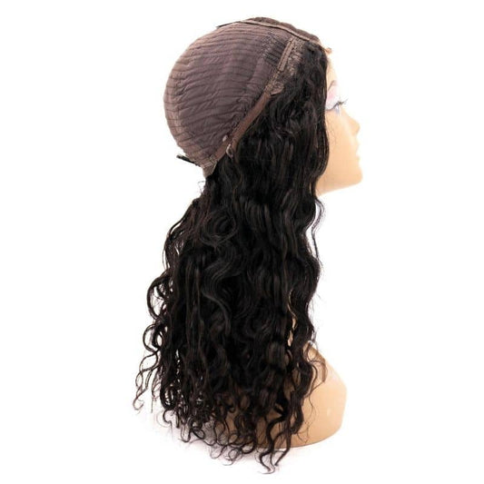 🌊 Beach Wave 4x4 Transparent Closure Wig – Natural Look, Soft & Effortless Glam ✨
