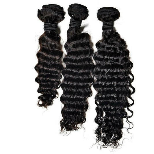 Brazilian Deep Wave Bundle Set – Soft, Bouncy & Full Texture