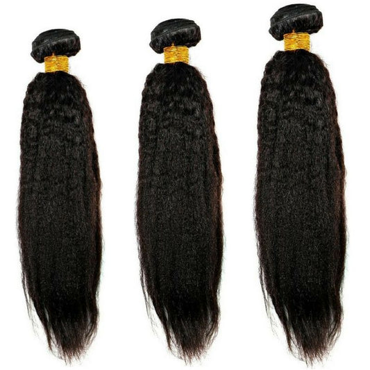 Kinky Straight Bundle Deals – 100% Human Hair Extensions