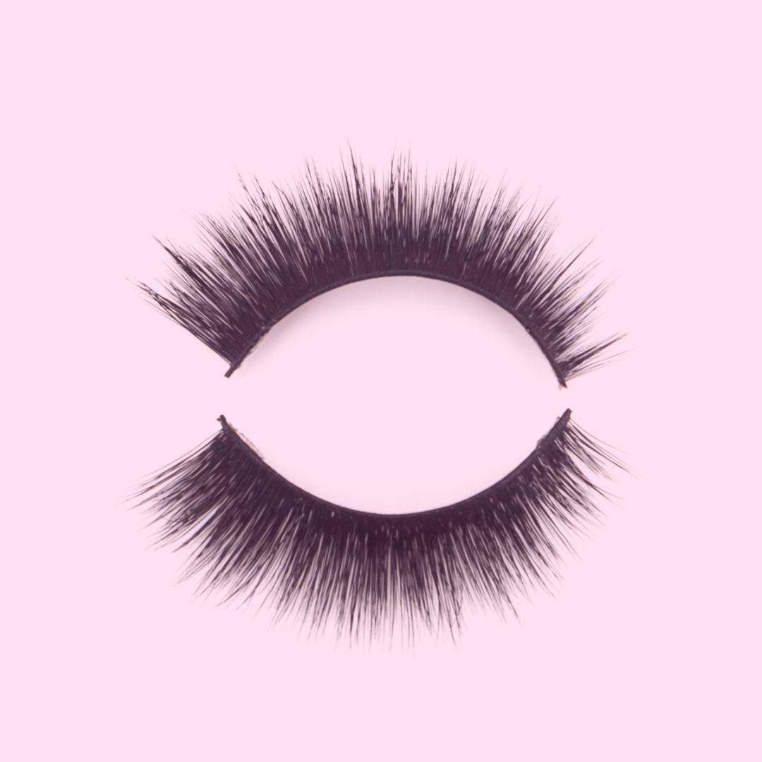 ✨ Violet 3D Mink Lashes – Fluffy, Lightweight & Reusable Luxury Lashes 👁️💜